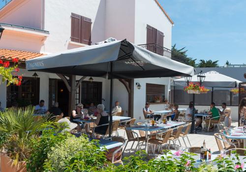 Le restaurant au camping Le Bois Masson