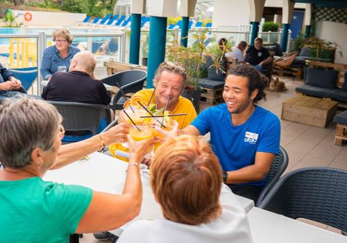 Le restaurant au camping Le Bois Dormant