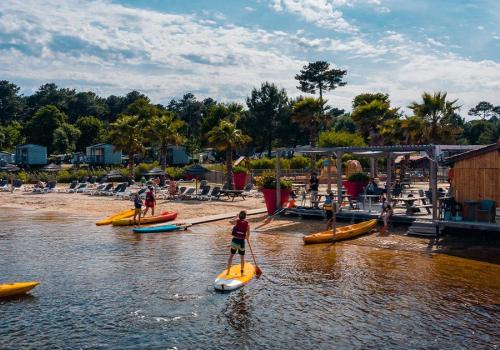 Location de paddle au camping Les Viviers