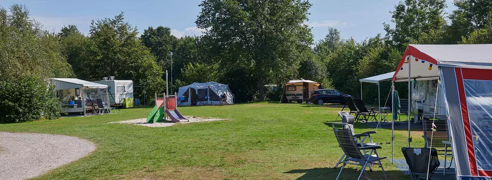 Emplacements tentes au camping Siblu Lente van Drenthe