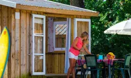 Profitez des natur'house au camping Les Embruns 