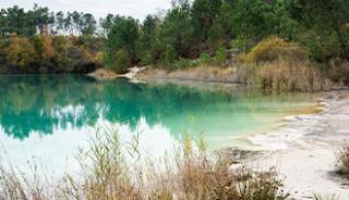 Les lacs bleus de Touvérac