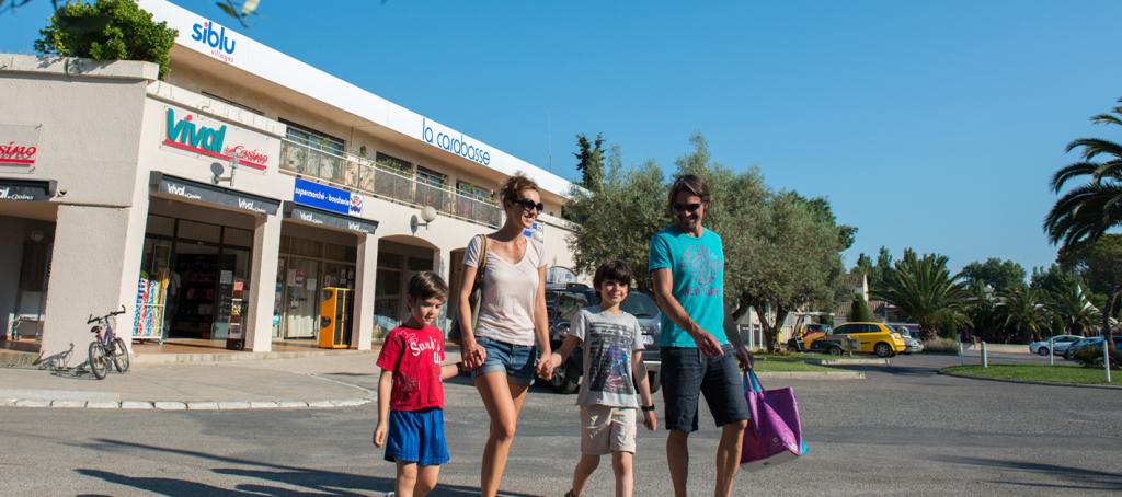 Épicerie au camping La Carabasse