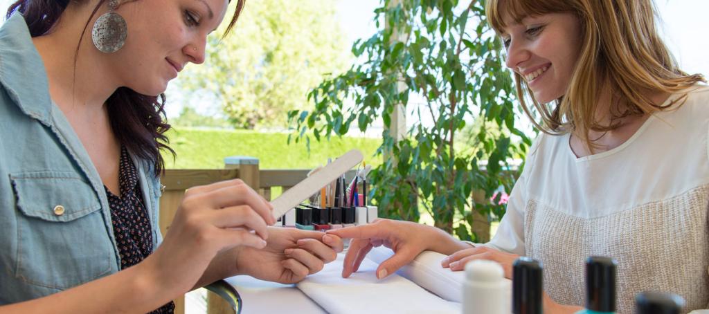 Salon de bien être au camping Les Charmettes