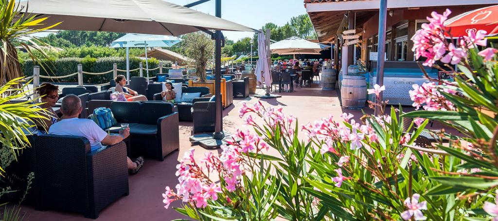 Le restaurant au camping La Plage